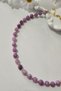 Certified Polygonal Lepidolite Necklace - 3