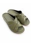 Belix Vera Women's Leather Slippers Daily Comfortable Khaki - 2