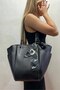 Women's Scarf Detailed Large Size Shoulder Bag for Daily Use - 8