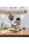 ديكورات طاولة رمضان، صواني تقديم رمضانية، زينة رمضان، لافتة رمضان مبارك، صينية رمضان مع شمعة شاي - 3