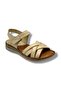 S-414-26 Genuine Leather Cross Strap Anatomical Women's Sandals