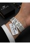 Premium Italian Desing Steel Cord Engagement and Groom Watch 3 Atm Men Wristwatch Efm40136-B2 - 4