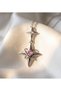 Pink Stone North Star Women's Steel Necklace - 5
