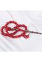 Sıkma Kehribar Special Silver Embroidery İmame Capsule Cut 15X17,5Mm Prayer Beads - 4
