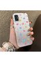 Samsung Galaxy A51 Compatible Silicone Edge Hard Back Case Couple Phone Case Butterfly Pattern - 3