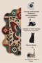 Sdt Mixed Patterned Modern Woven Base Decorative Carpet Sdtamor1179 - 5