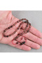 Crimped Amber Beads with Cutting System, Ankle Length 5X8Mm, Brown