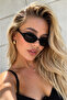 Women's Noir Oval Uv400 Sunglasses Black