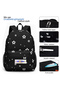 - Backpack with lunch box combo. - 3