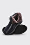 Genuine Leather and Fur Men's Sports Boots 722Kma241 - 3