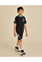 Boys Black KSA Mickey Polo T-Shirt - 5