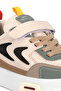Koch P Unisex Kids' Velcro Beige / Green Casual Sneakers - 4