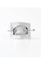 Silver Color Metal Knob Buckle - 3