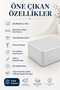 Storage Bag Set with Zipper, Striped Under-Bed Storage Bag, Quilt Blanket Clothing Storage Organizer, 8 Pieces - 6