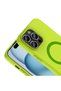 iPhone 14 Pro Max Case Pastel Color Magsafe Camera Raised Silicone Znth - 2