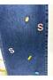 Plus Size Stoned Denim Women's Trousers - 3