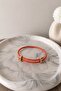 Colorful Adjustable Steel Detailed Knitted Thread Bracelet - 2