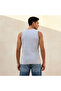 Men Ribbed Vest - 4