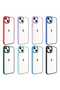 iPhone 14 Plus Case Transparent Back Face Camera Raised Silicone Brsa - 5