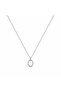 Orlienne Oval Women's Necklace 316L Stainless Steel Elegant Gift Pendant - 2