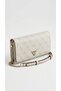 Anadela Women's Crossbody Bag with Chain Strap, Flap Cover, Logo Pattern, Adjustable Strap, Stylish for Daily Use - 4