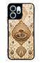 Oppo Reno 14F Ivory Ottoman Coffee Designed Glossy Phone Case