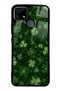 Realme C25 Emerald Lucky Clover Design Glossy Phone Case