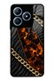 Realme C63 Golden Eclipse Design Glossy Phone Case