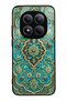 Xiaomi Redmi Note 15 Pro Turquoise Ottoman Jewel Design Glossy Phone Case