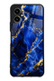 Omix X5 Sapphire Gold Marble Design Glossy Phone Case