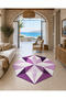Sdtamor Shape Patterned Modern Woven Base Decorative Carpet Sdtamor2187 - 2