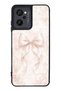 Casper M40 Blush Pearl Bow Design Glossy Phone Case