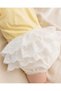 Baby Dress with Six Ruffles, Combed Cotton Diaper Cover-Up Pants - 2