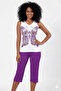 Şahinler Women's Butterfly Printed Set 457 - 2