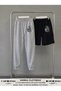 Sweatpants Shorts 2-Piece Sports Combination Thin Summer Sweat-Absorbing Women's Face Printed Women's / Girls' Model