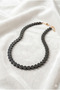 Handmade Heart Shaped Hematite Natural Stone Necklace - 3