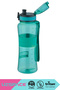 550ml New Collection Medium Size Silicone Body Tritan Water Bottle No Bpa No Odor - 2