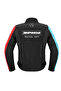 Motojoy Textile Jacket Black Blue Red - 2