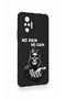 Redmi Note 10 Pro Compatible No Pain No Gain Patterned Silicone Case - 3