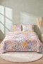 Alora Double Cotton Quilted Pique & Bedspread - 2