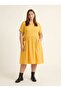 Udenya Plus Size Dress with Pockets |   100% Cotton Double Layer Muslin Fabric - 2