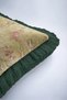 Vintage Floral Fringe Pillowcase - Avant-Garde Country Pink Green Black Tassel Throw Pillow Cover - 8