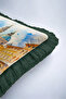 Rome Piazza Navona Artistic Fringe Pillowcase - Watercolor Turquoise Black Tassel Throw Pillow Cover - 8