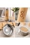 Customized for Your Logo: 5 Pieces of 5316 Bamboo Steel Thermos 500 ml Corporate Thermos with Filter - 2