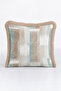 Abstract Geometric Stylish Fringed Pillowcase - Elegant Ecru Bohemian Mint Mink Cream Tassel Throw Pillow Cover - 5
