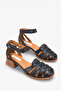 Ferlay Women's Genuine Leather Casual Shoes - Black - 2