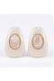 Ecru Bohemian Style Authentic Modern Women's Earrings - 2
