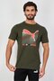 Men Sportswear Fit Short Sleeve Outdoor T-Shirt, Olive