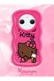 Redmi A3 Pro Compatible Case Camera Protector Red Silicone Couple Phone Case Kitty Pattern - 2