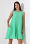 Women's Sleeveless Loose Dress with Pockets - 3